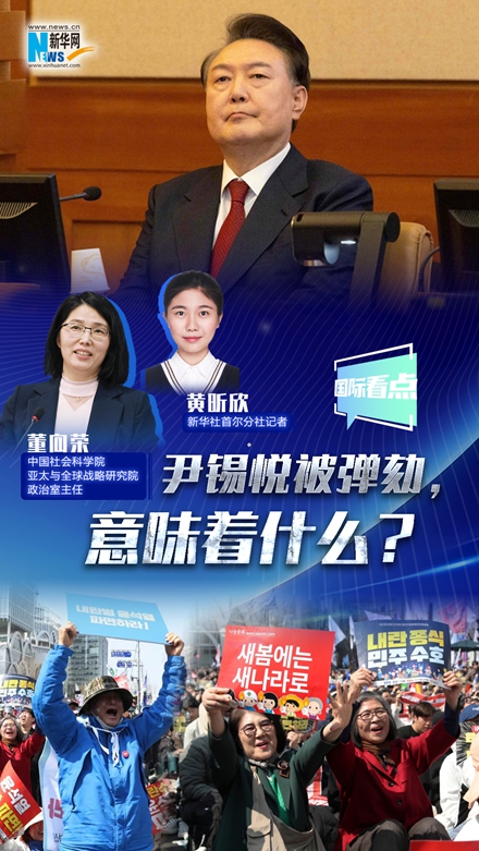新華網國際看點|尹錫悅被彈劾，意味著什么？
